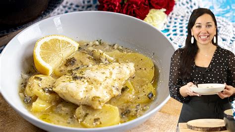 Quick And Easy Dinner Idea Lemony Cod And Potato Stew Youtube