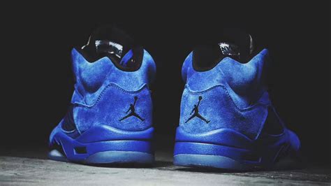 Air Jordan 5 Blue Suede Release Date - Sneaker Bar Detroit