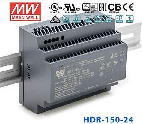 HDR 150 24 MEANWELL POWER SUPPLY STAR BABY ELECTRONICS