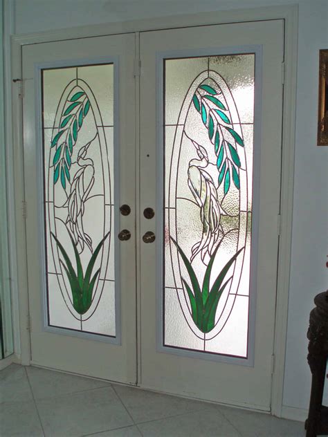 Custom Glass Door Inserts - Glass Design - Fort Myers & Naples, FL