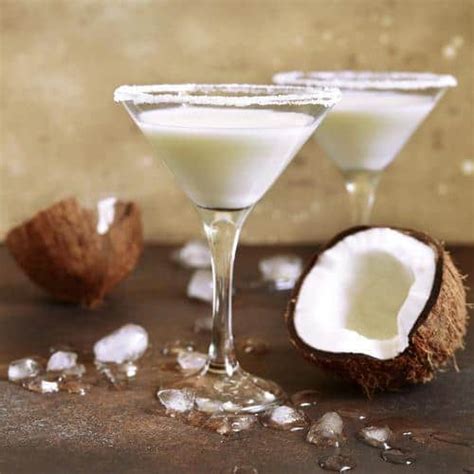 12 Coconut Vodka Martinis Cocktails Cafe