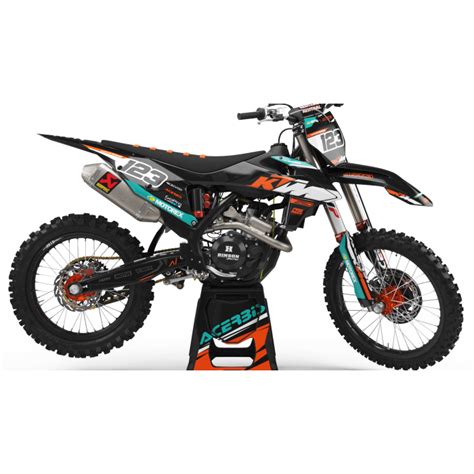 Custom Dirt Bike Graphics Kit Pro Rider Design Ca X Custom Graphics Mx