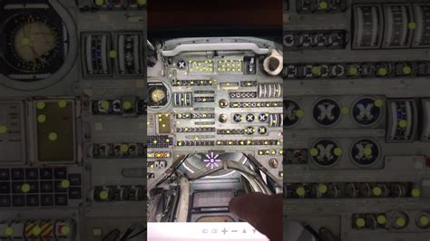 Apollo Command Module Main Control Panel