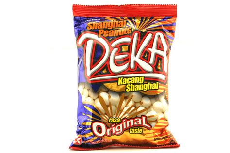 Kacang Shanghai Deka Coated Peanut Original 79 Oz