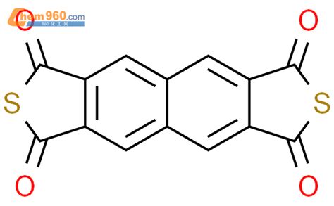 62898 88 8 1H 3H NAPHTHO 2 3 C 6 7 C DITHIOPHENE 1 3 6 8 TETRONE化学式结构