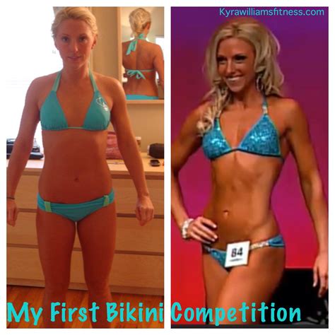 My First Bikini Competition Week 5 Kyra Williams Fitness