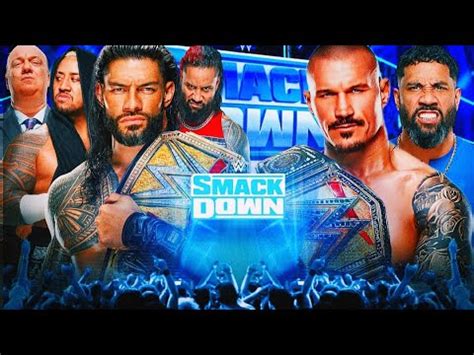 WWE ROMAN REIGNS VS RANDY ORTON UNDISPUTED UNIVERSAL CHAMPIONSHIP