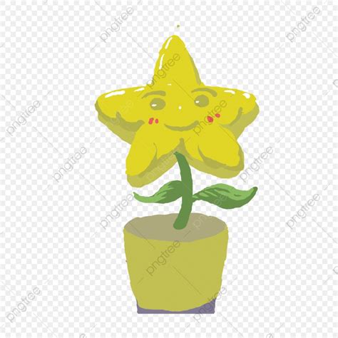 Small Fresh Hd Transparent Small Fresh Plant Potted Illustration Png