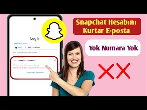 Telefon Numaras Ve E Posta Olmadan Snapchat Hesab Nas L Kurtar L R