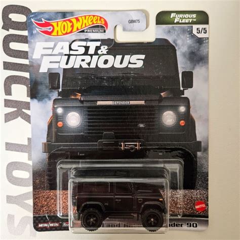 玩具快克 HOT WHEELS 風火輪 玩命關頭 精裝 膠胎 越野 Land Rover Defender 蝦皮購物