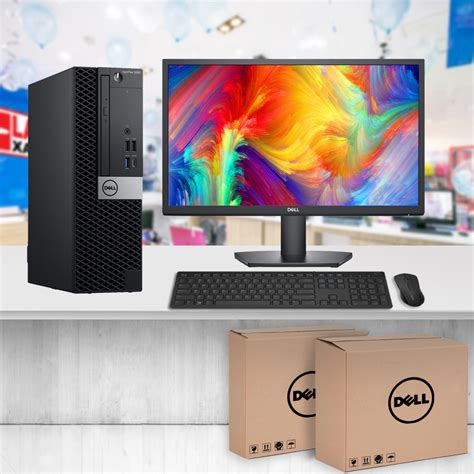 Máy Tính Bộ Dell Optiplex 3060 5060 7060 Sff I3 8100 Ram 8gb Dell Se2222h 21 5 Inch Fhd Va