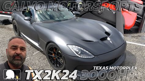 3000hp Dodge Viper TX2K24 From Calvo Motorsports YouTube