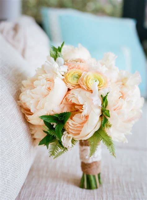 Peach Ranunculus Bouquet