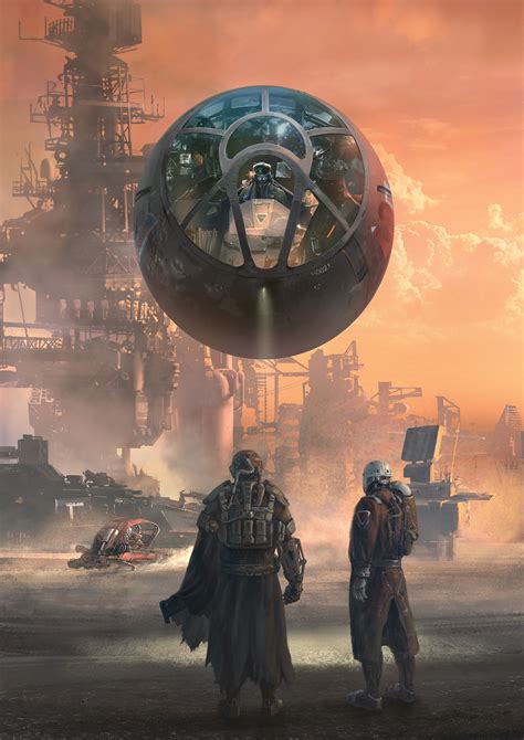 The Science Fiction Art Of Xiaohui Hu Digital Art