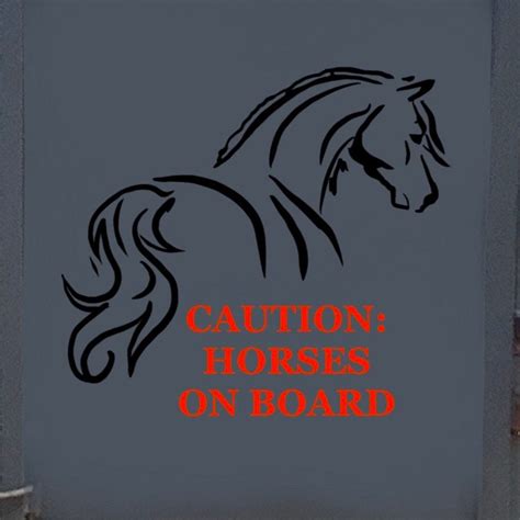 Caution Horses Safety Products