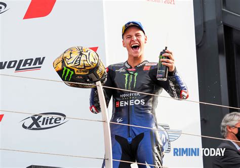 Fabio Quartararo Campione Del Mondo Di MotoGp Al Misano Circuit