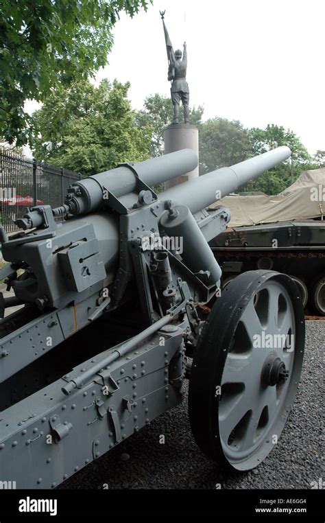 German Heavy Howitzer Sfh 18 150 Mm Calibre Stock Photo 7762435 Alamy