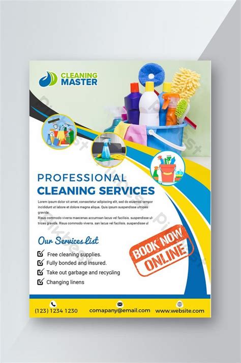 Cleaning Services Flyer Psd Free Download Pikbest