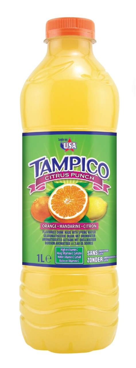 TAMPICO CITRUS PUNCH 1 L BOTTLING IRRESISTIBLE