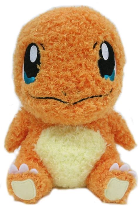 Sekiguchi Pokemon Mokomoko Charmander Fluffy Stuffed Plush 7