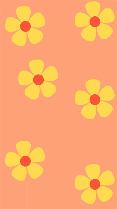 Flower Wallpaper. Fun Wallpaper. Preppy Wallpaper.