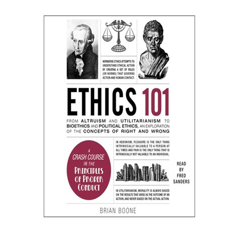 قیمت و خرید کتاب Ethics 101 اثر Brian Boone انتشارات Adams