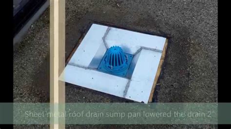 13 Roof Drains How To Sump An 8 12 Frank Pattern Roof Drain Ssp