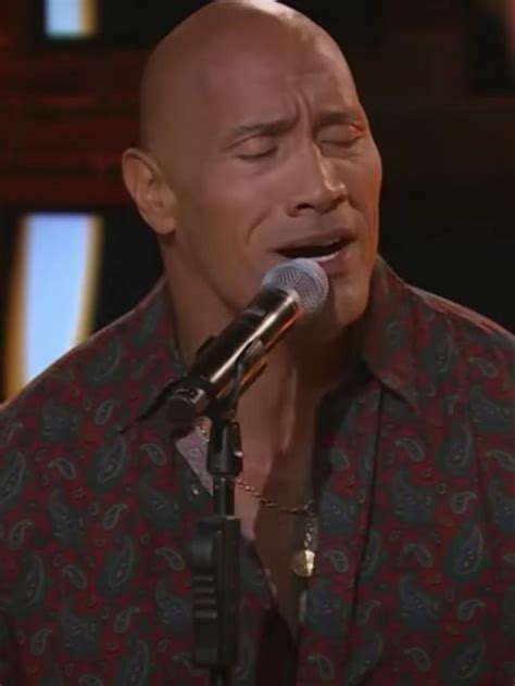 Dwayne ‘the Rock Johnson Stuns Viewers With Talk Show Performance