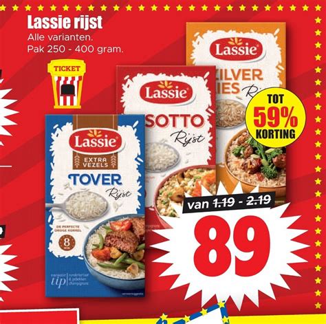 Lassie Rijst 250 400 Gram Aanbieding Bij Dirk