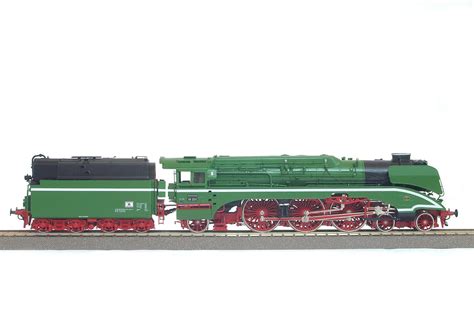 Lemke Spur H0 LD18201 Dampflok BR 18 201 DR grün Museumsversion Rekolok Neu