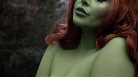 Poison Ivy By Adia Cosplay Naked Archives NudeCosplayGirls