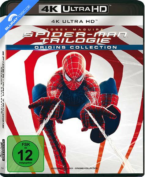 Spider Man Trilogie Origins Collection K K Uhd Blu Ray Film Details