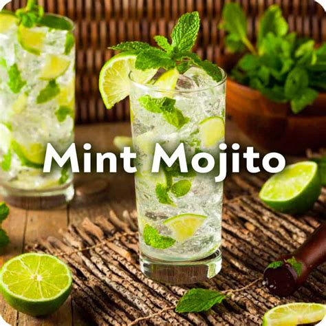 Mint Mojito Cocktail Recipe - Minuman.com