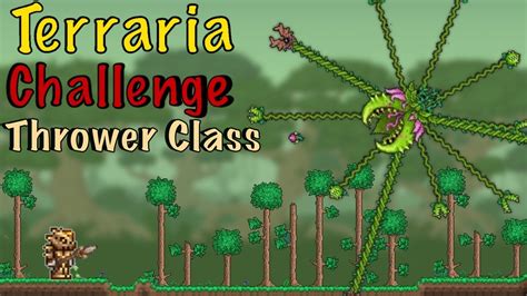 Ep 9 The Plantera Boss Battle Terraria Master Mode Thrower Class Challenge Youtube