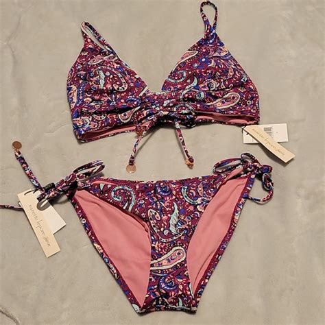 Nanette Lepore Swim Last Day Nanette Lepore Paisley Bikini Set