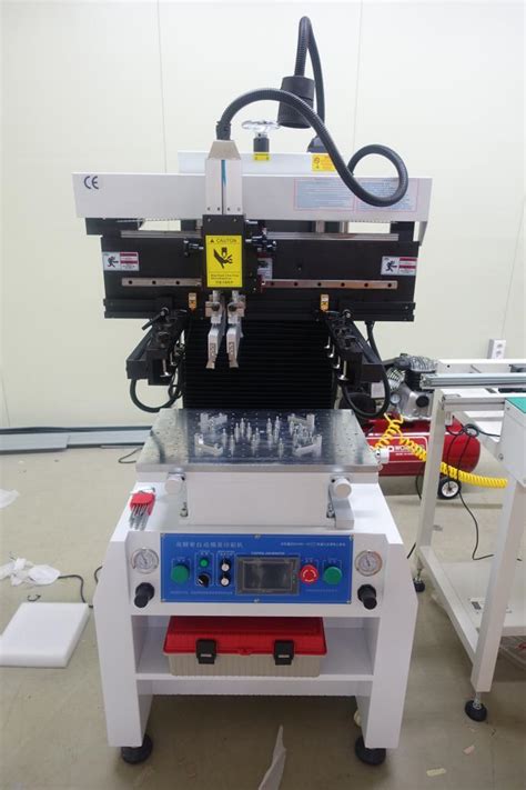 Semi Auto Solder Paste Printer Mesin Sablon Mm