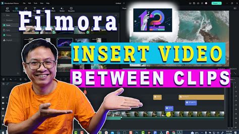 Inserting A Video Into Your Existing Filmora 12 Project A Quick