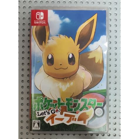 แผ่นเกม Nintendo Switch มือ2 Pokemon Let S Go Eevee ตัวเกมมีภาษาอังกฤษ Shopee Thailand