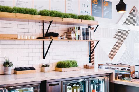 A Modern Juice Bar Designed By Bells And Whistles