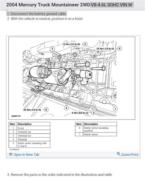 Mercury 4 6 Engine Diagram