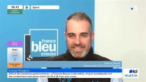 5 mars 2024 Yoann David présente l équipe U19 de Creuse Oxygène YouTube