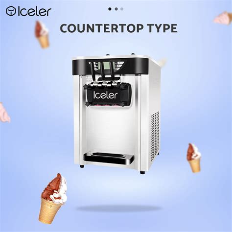 Jual Iceler Mesin Es Krim Soft Ice Cream Maker Tuas Classic Series