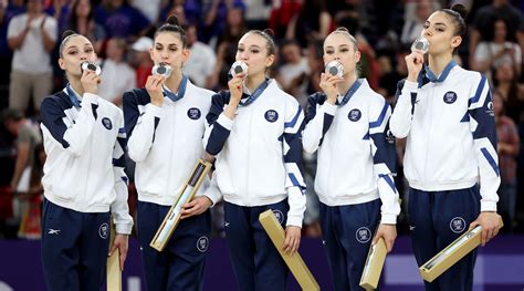 Israels Rhythmic Gymnastics Team Wins Silver Israels 7th Medal In