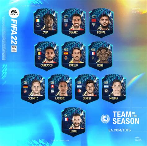 You Can Now Vote For The Best Team Of The Season In The Fifa 22 Tots Infobae