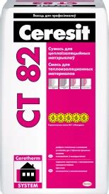 Клей Ceresit CT-82 для теплоизоляции 25 кг купить в Минске, цена