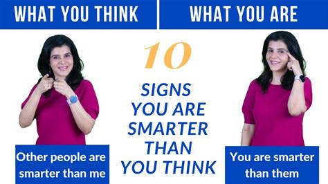 10 Science Backed Signs You Are Smarter Than You Think Chetna