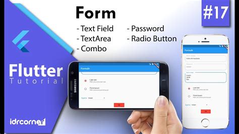 Tutorial Flutter Membuat Form Formulir Engsub Youtube