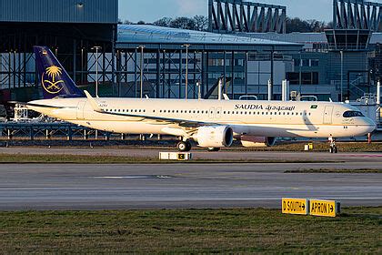 Saudi Arabian Airlines Airbus A321neo Planespotters Net