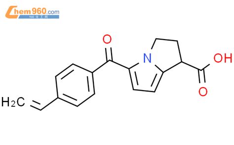 H Pyrrolizine Carboxylic Acid Ethenylbenzoyl