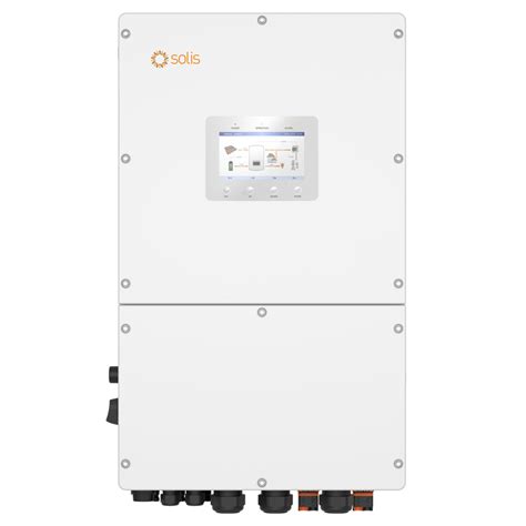 Solis S Kw Phase Hybrid Inverter With Dc Mppt For Hv Batteries